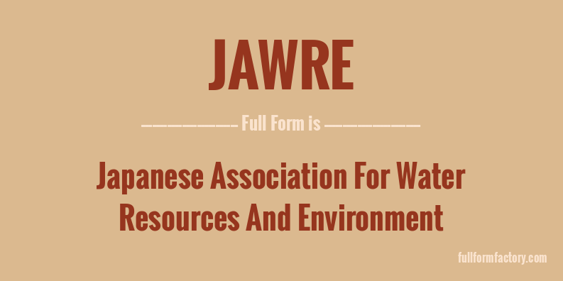jawre-full-form
