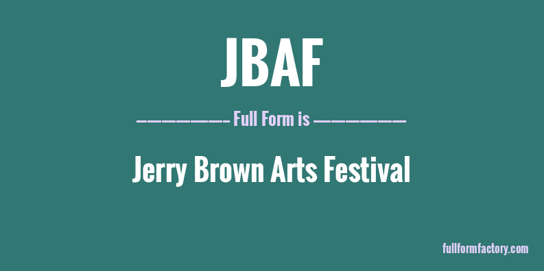 jbaf-full-form