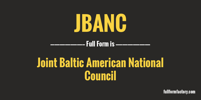 jbanc-full-form