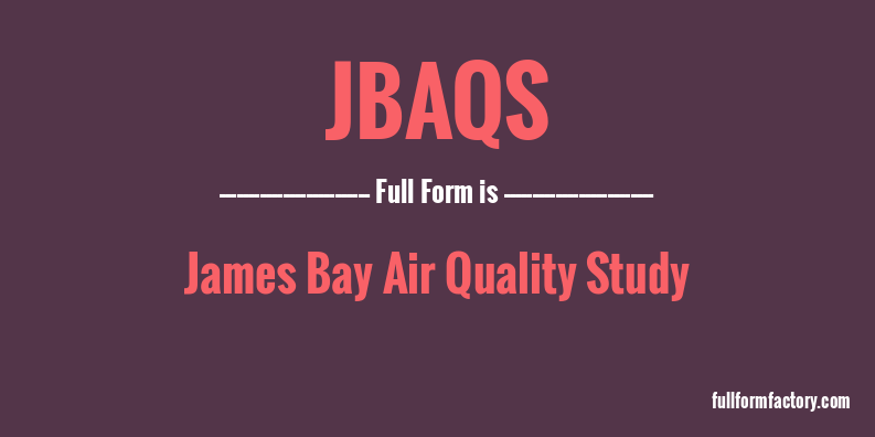 jbaqs-full-form