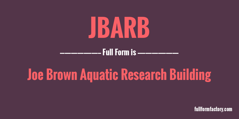 jbarb-full-form