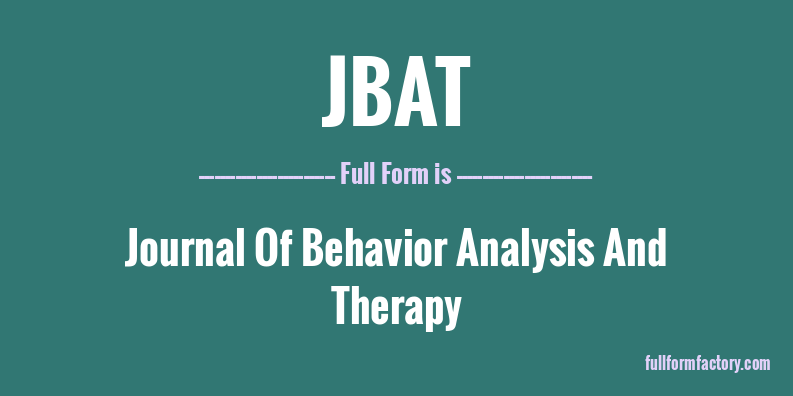 jbat-full-form