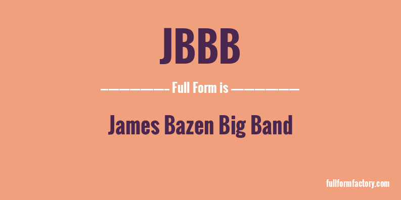 jbbb-full-form
