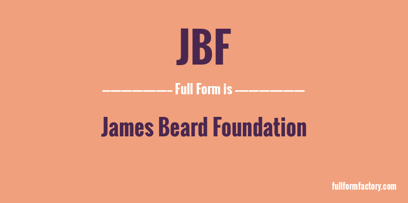 jbf-full-form