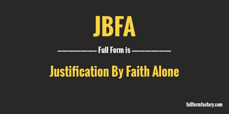 jbfa-full-form
