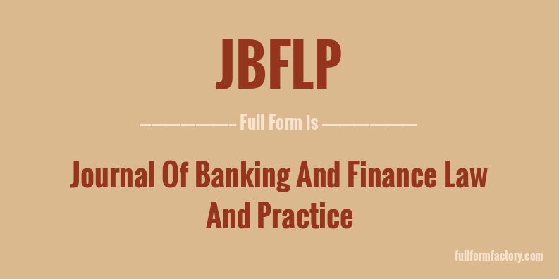 jbflp-full-form