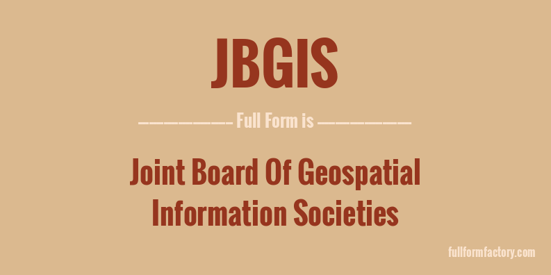 jbgis-full-form