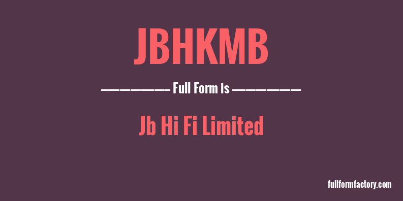 jbhkmb-full-form