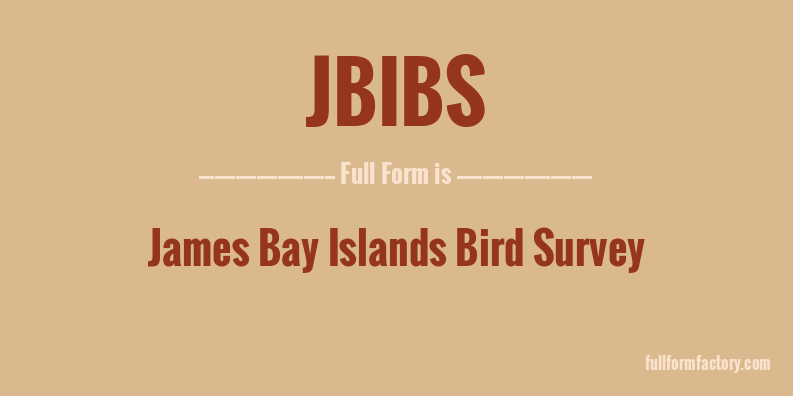 jbibs-full-form