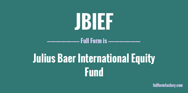jbief-full-form