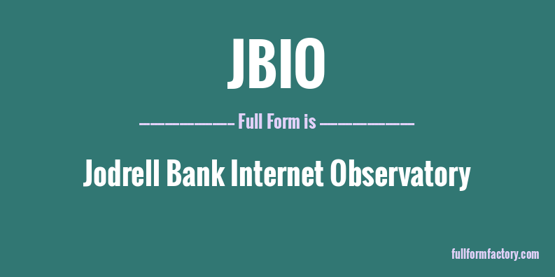 jbio-full-form