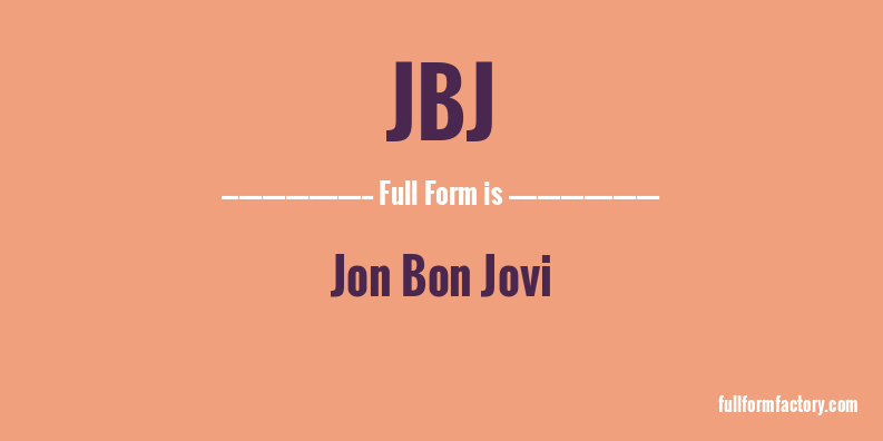 jbj-full-form