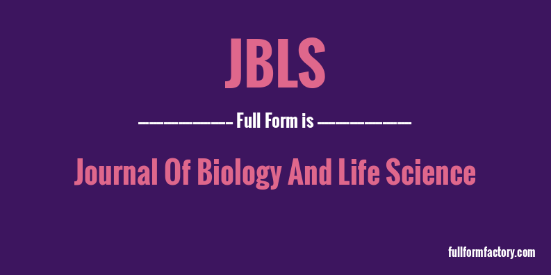 jbls-full-form