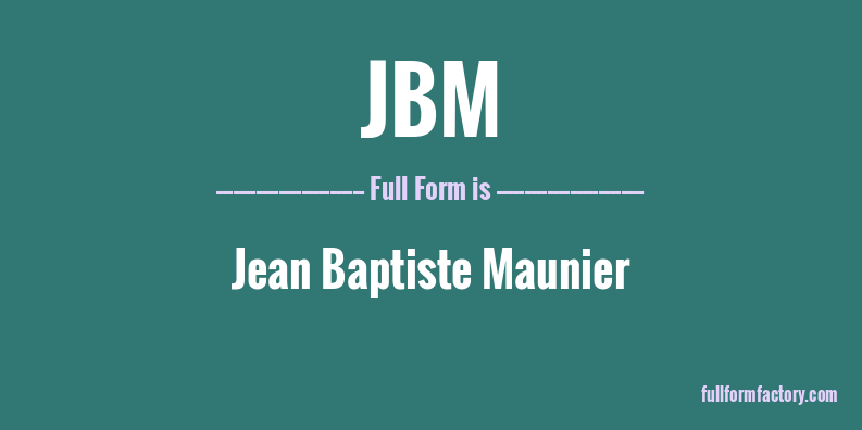 jbm-full-form