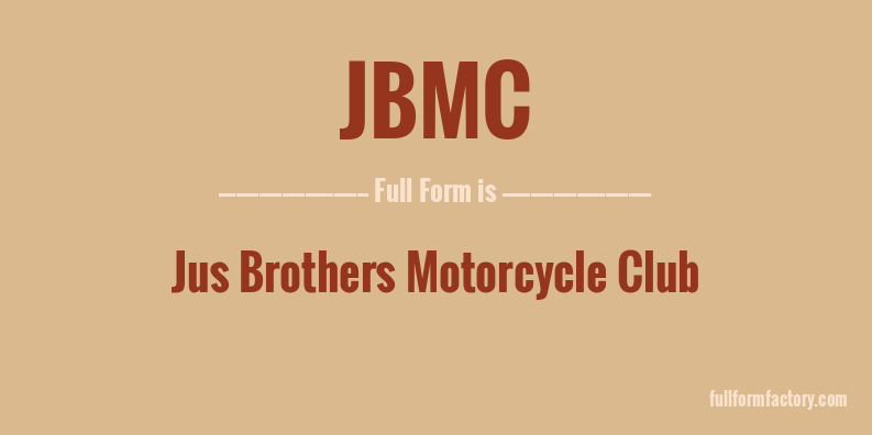 jbmc-full-form