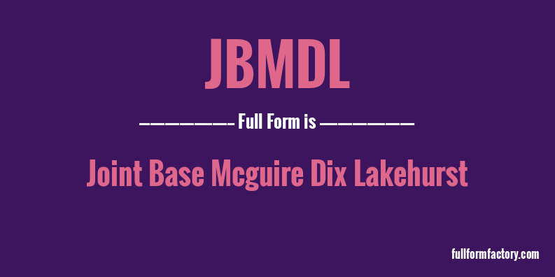jbmdl-full-form