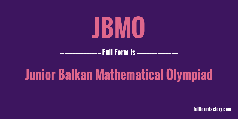 jbmo-full-form