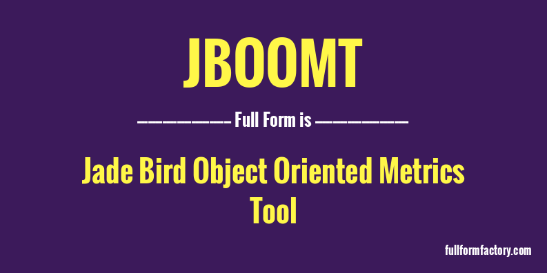 jboomt-full-form
