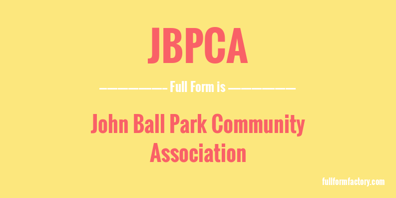 jbpca-full-form