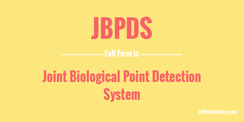 jbpds-full-form