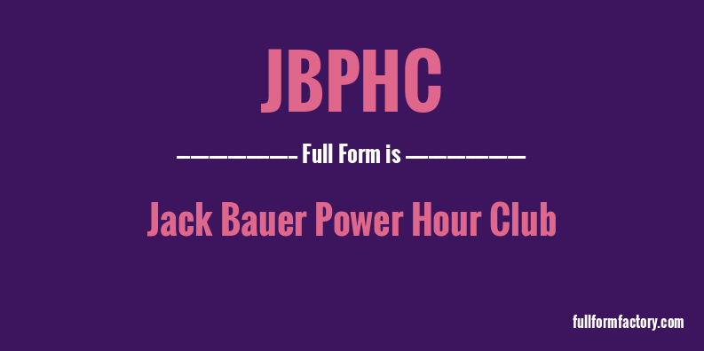 jbphc-full-form