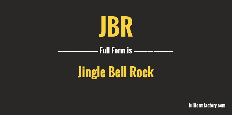jbr-full-form