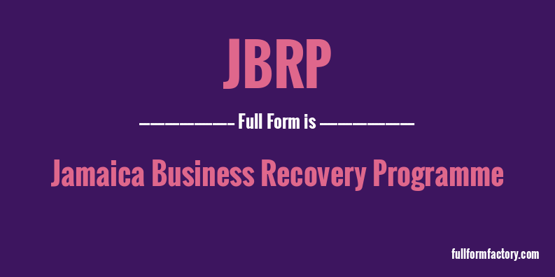 jbrp-full-form