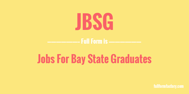 jbsg-full-form