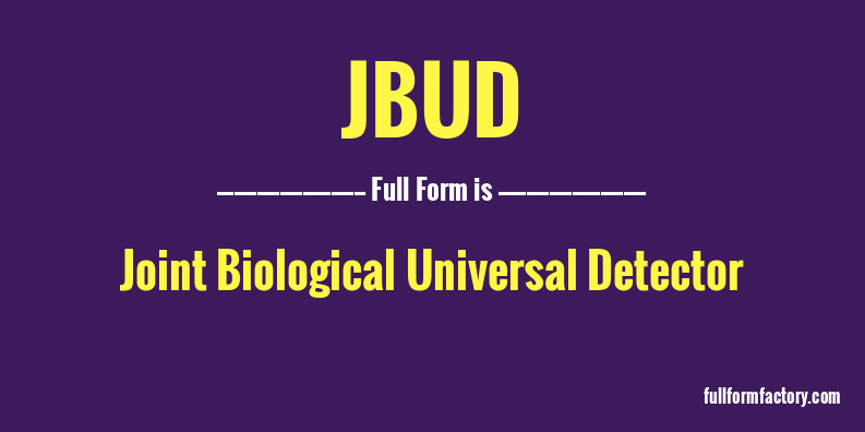 jbud-full-form