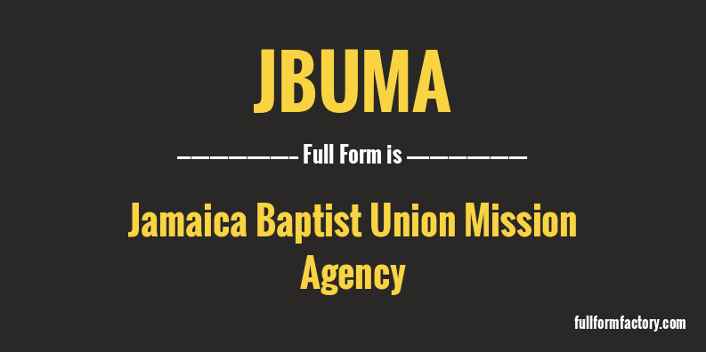 jbuma-full-form