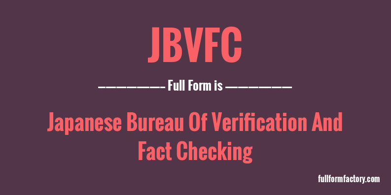 jbvfc-full-form