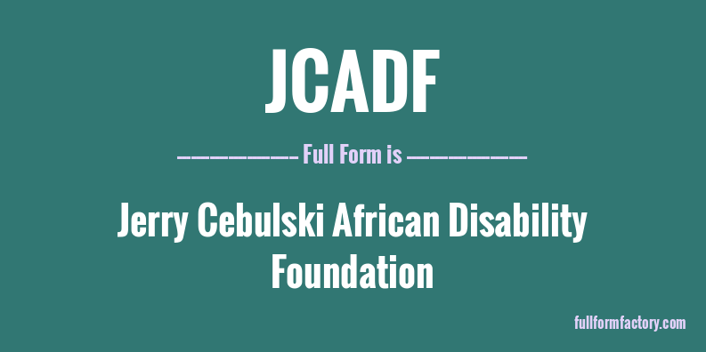 jcadf-full-form