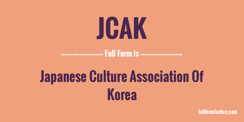 jcak-full-form