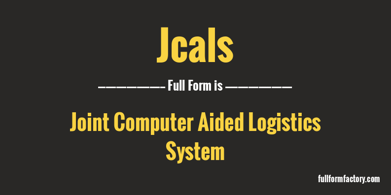 jcals-full-form