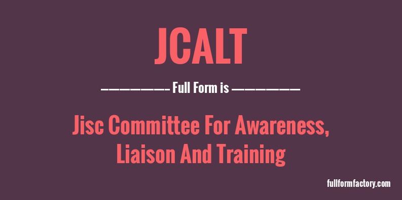 jcalt-full-form
