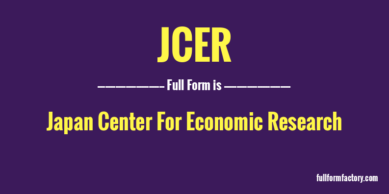 jcer-full-form