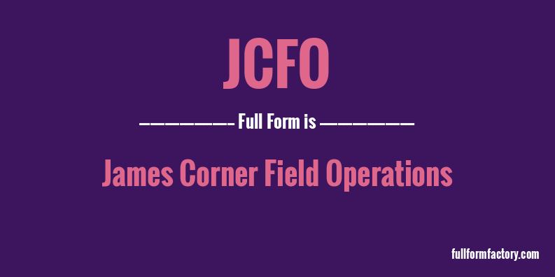 jcfo-full-form