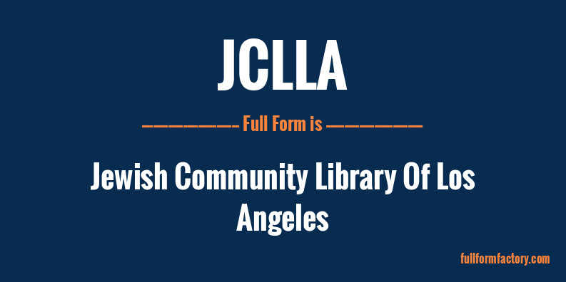 jclla-full-form