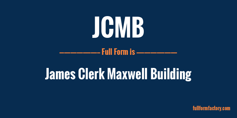 jcmb-full-form