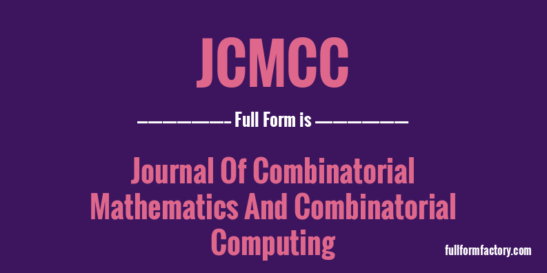 jcmcc-full-form