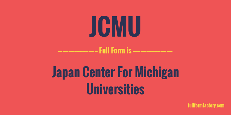 jcmu-full-form