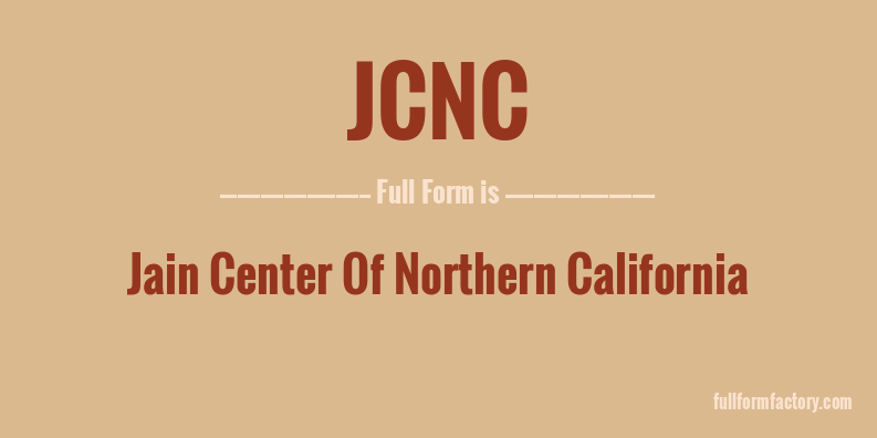 jcnc-full-form