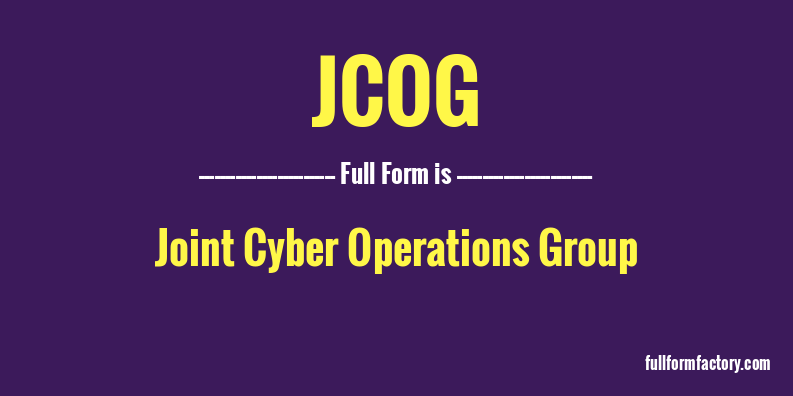 jcog-full-form