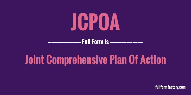 jcpoa-full-form