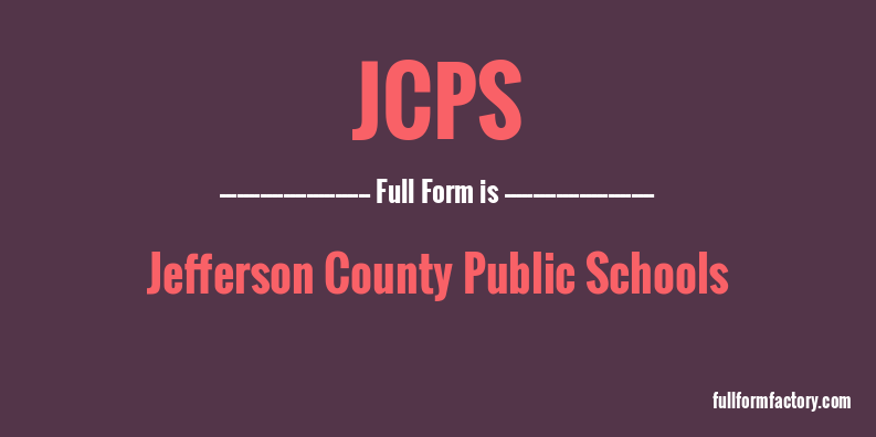 jcps-full-form
