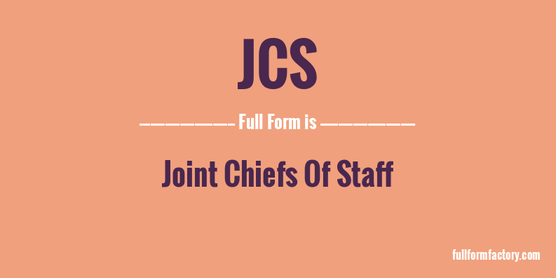 jcs-full-form