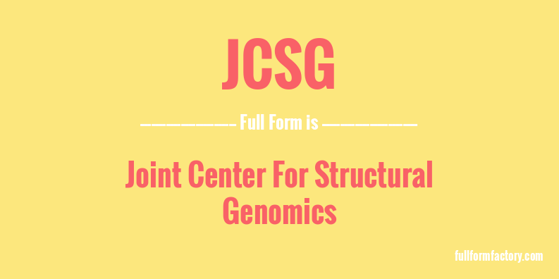 jcsg-full-form