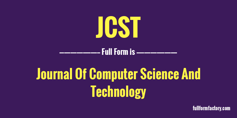 jcst-full-form