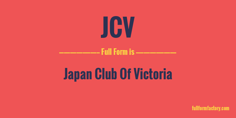 jcv-full-form
