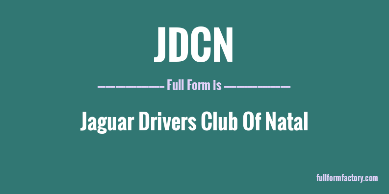 jdcn-full-form